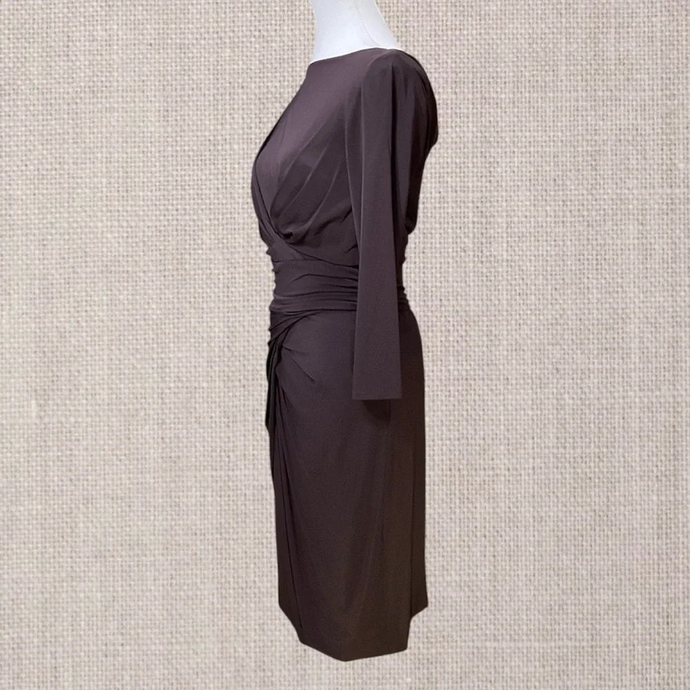 Max Mara Frisia Draped Jersey Dress Womens EU 40 / US 6 - Picture 2 of 7